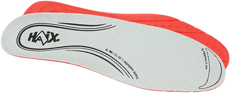 [ZCH1454M42] ZCH1454M42 - paio solette Haix PERFECTFIT colore rosso spessore 6 mm. n.42