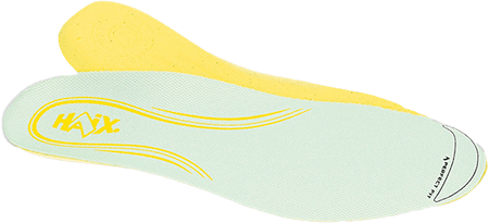 [ZCH1454W46] ZCH1454W46 - paio solette Haix PERFECTFIT colore giallo spessore 4 mm. n.46