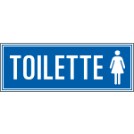 [2506] 2506 - Cartello TOILETTE DONNE