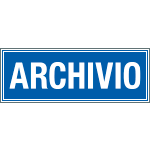 [2527] 2527 - Cartello aziendale Archivio