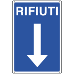 [2626] 2626 - Cartello informazione Rifiuti