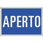 [3126] 3126 - Cartello informazione APERTO