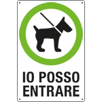 [3363] 3363 - Cartello " io posso entrare"
