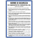 [3703] 3703 - Cartello NORME MANOVRATORI GRU