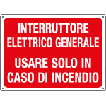 [4839] 4839 - Cartello informazione INTERRUT.ELETTRIC.GENERALE..