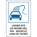 [31210] 31210 - cartello "LAVAGGIO AUTO"