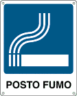 [20111Y] 20111Y - Cartello posto fumo