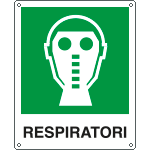[20116X] 20116X - Cartello respiratori