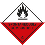 [6454D] 6454D - Cartello trasporto merci SPONTAN.COMBUST. (4)