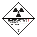 [6462D] 6462D - Cartello trasporto merci RADIOACTIVE I (7)