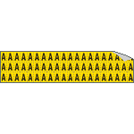 [901A] 901A - Foglio n.60 etichette adesive G/N lettera A