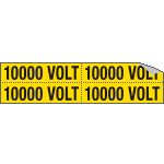 [9114B] 9114B - Foglio n. 4 etichette adesive 10000 VOLT