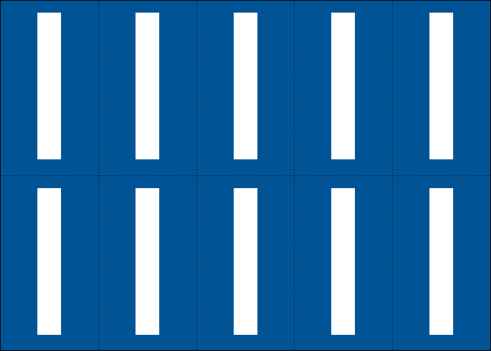 [925I] 925I - Foglio n.10 etichette adesive B/B lettera I