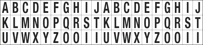 [931AZ] 931AZ - Foglio n.60 etichette adesive B/N lettera da A a Z