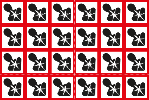 [9428C] 9428C - Foglio n.24 etichette adesive cancerogen