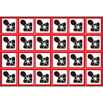 [9428C] 9428C - Foglio n.24 etichette adesive cancerogen