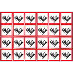 [9429C] 9429C - Foglio n.24 etichette adesive pericolo ambiente