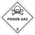 [9443C] 9443C - Etichetta adesiva POISON GAS (2)