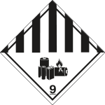 [9456C] 9456C - Etichetta adesiva BATTERIE AL LITIO (9)