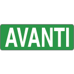[9607AG] 9607AG - Foglio n. 1 etichette adesive fondo verde avanti