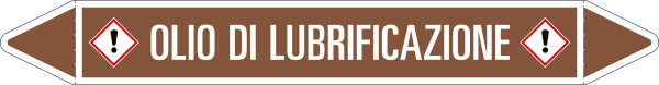 [99C470B] 99C470B - foglio da 5 etichette autoadesive con frecce+simb OLIO DI LUBRIFICAZ.