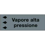 [99C560NDS] 99C560NDS - Foglio da 5 etichette "VAPORE ALTA PRESSIONE"sinistra