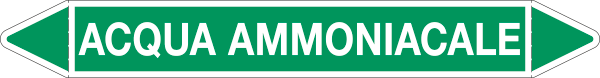 [99C740B] 99C740B - foglio da 5 etichette autoadesive con frecce+simb ACQUA AMMONIACALE