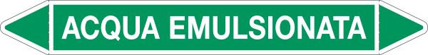 [99C850B] 99C850B - foglio da 5 etichette autoadesive con frecce+simb ACQUA EMULSIONATA