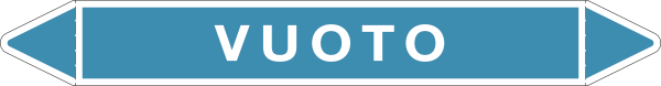 [99D020B] 99D020B - foglio da 5 etichette autoadesive con frecce simboli ARIA VUOTO