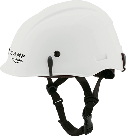 [ANCE0209W] ANCE0209W - Elmetto ABS bianco sottogola sgancio rapido regolaz. a rotella  EN 397