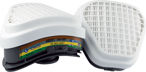 [APSF497] APSF497 - coppia di filtri A2P3 RD ricambio x semimaschera APS496