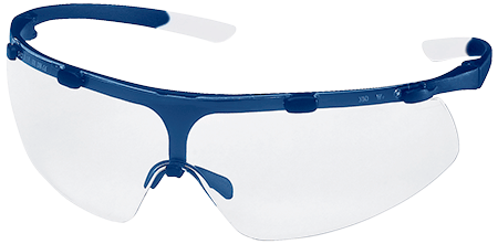 [APU8265] APU8265 - occhiali SUPERFIT montatura blu lente incolore