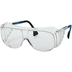 [APU9161] APU9161 - Occhiale Visitor lente incolore antigraffio