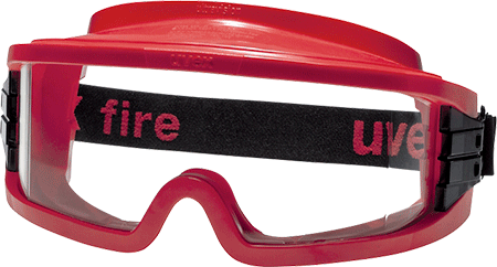 [APU9301] APU9301 - Occhiale mascherina ANTIGAS policarbonato incolore