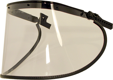 [APU9714] APU9714 - visiera acetato dielettrica per uso con elmetti dielettrici ELE9-ELE17