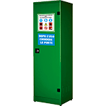 [ARF200] ARF200 - armadio per fitosanitari 1 anta h. 185 cm. colore verde