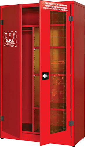 [ARR1855] ARR1855 - Armadio verniciato 1 anta cieca 1 finestrata 3 ripiani appendiabiti