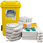 [ASOK360] ASOK360 - kit serie OIL SAFE IN colore BIANCO in bidone carrellato da 360 lt.