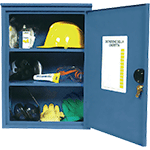 [AST4565] AST4565 - Armadio 1 anta per DPI verniciato colore blu