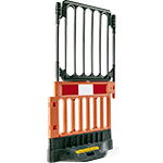 [BAR0628S] BAR0628S - Barriera componibile in polietilene alta densità (base+modulo+pannello