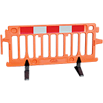 [BAR0635A] BAR0635A - Barriera in polietilene alta densita' SAFE IN colore ARANCIO