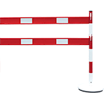 [BARV15EBR] BARV15EBR - kit estensione per barriera BARV15BR color BIANCO/ROSSA