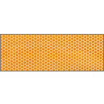 [BARV316A] BARV316A - 2 bande riflettenti adesive arancio x BARV3168/3169/3168T/3169T