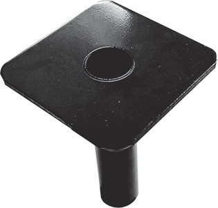 [BARV43SP] BARV43SP - bussola da interrare singola per barriera d.mm 40