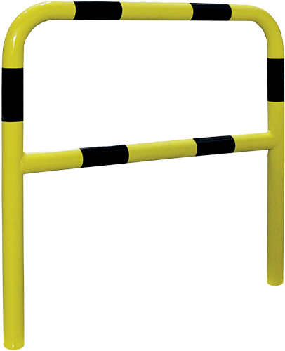 [BARV700NY] BARV700NY - barriera giallo/nera modello da interrare