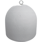 [BC200] BC200 - Base cemento Kg 210 con golfare senza foro per sollevamento