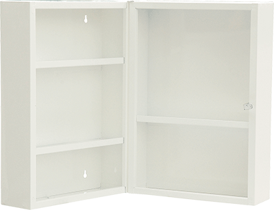 [BRA104V] BRA104V - armadietto metallo bianco 1 anta portante serratura metallo VUOTO