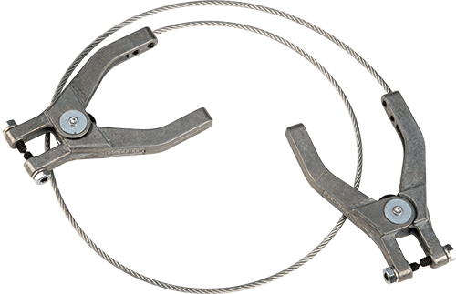 [CJ8499] CJ8499 - Cavo antistatico con 2 attacchi manuali a molla