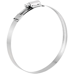 [CLFC48] CLFC48 - Fascetta per fissaggio cestini ai pali con diametro 48mm e h 12mm
