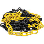 [CMA352] CMA352 - Catena acciaio zincato e verniciata giallo / nero